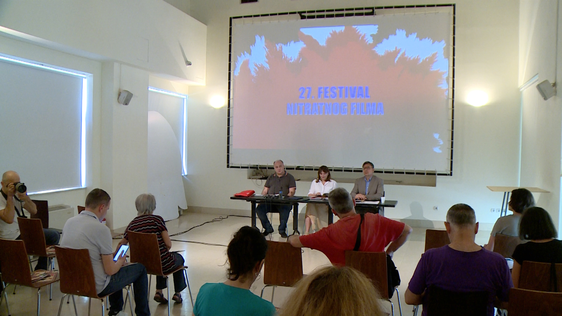 Beograd, konferencija za medije povodom Dana Jugoslovenske kinoteke i predstojeceg Festivala nitratnog filma, pokrivanje Beograd, konferencija za medije povodom Dana Jugoslovenske kinoteke i predstojeceg Festivala nitratnog filma, pokrivanje